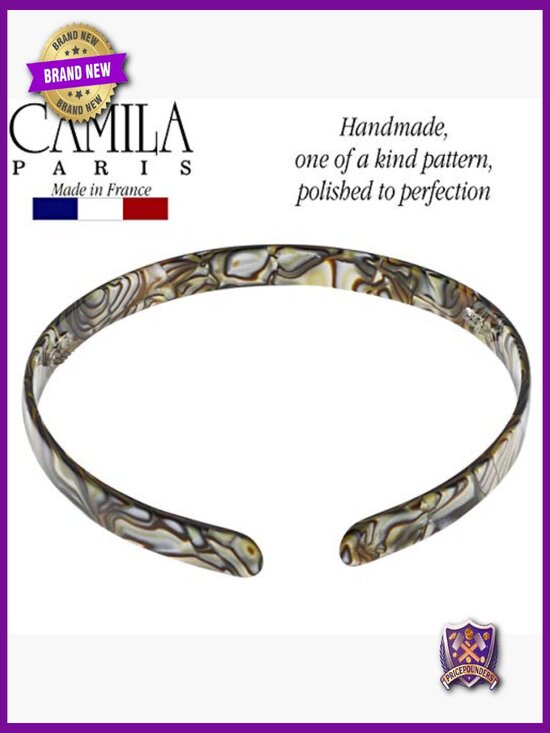 French Handmade Hair Band Strong Hold No Slip Flexible Durable Styling Accessory main image 4